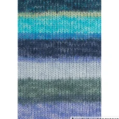 Garn Hot Socks Madena 4-fach baltic-sea-mix 100g