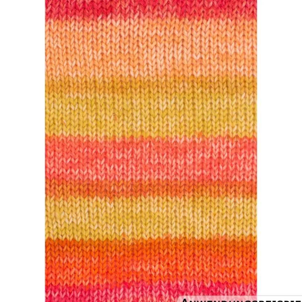 Garn Hot Socks Madena 4-fach sunrise 100g