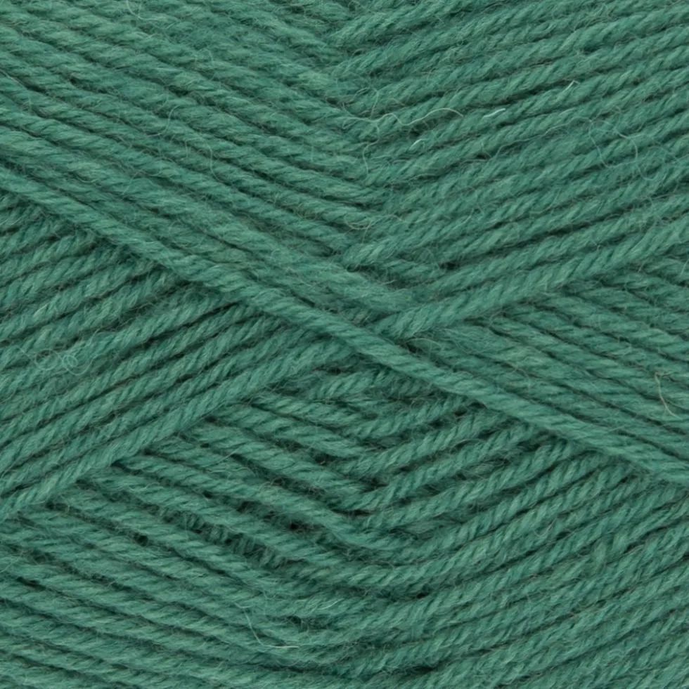 Garn Hot Socks uni 50 g tannengrün