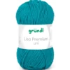 Garn Lisa Premium uni 50 g petrol