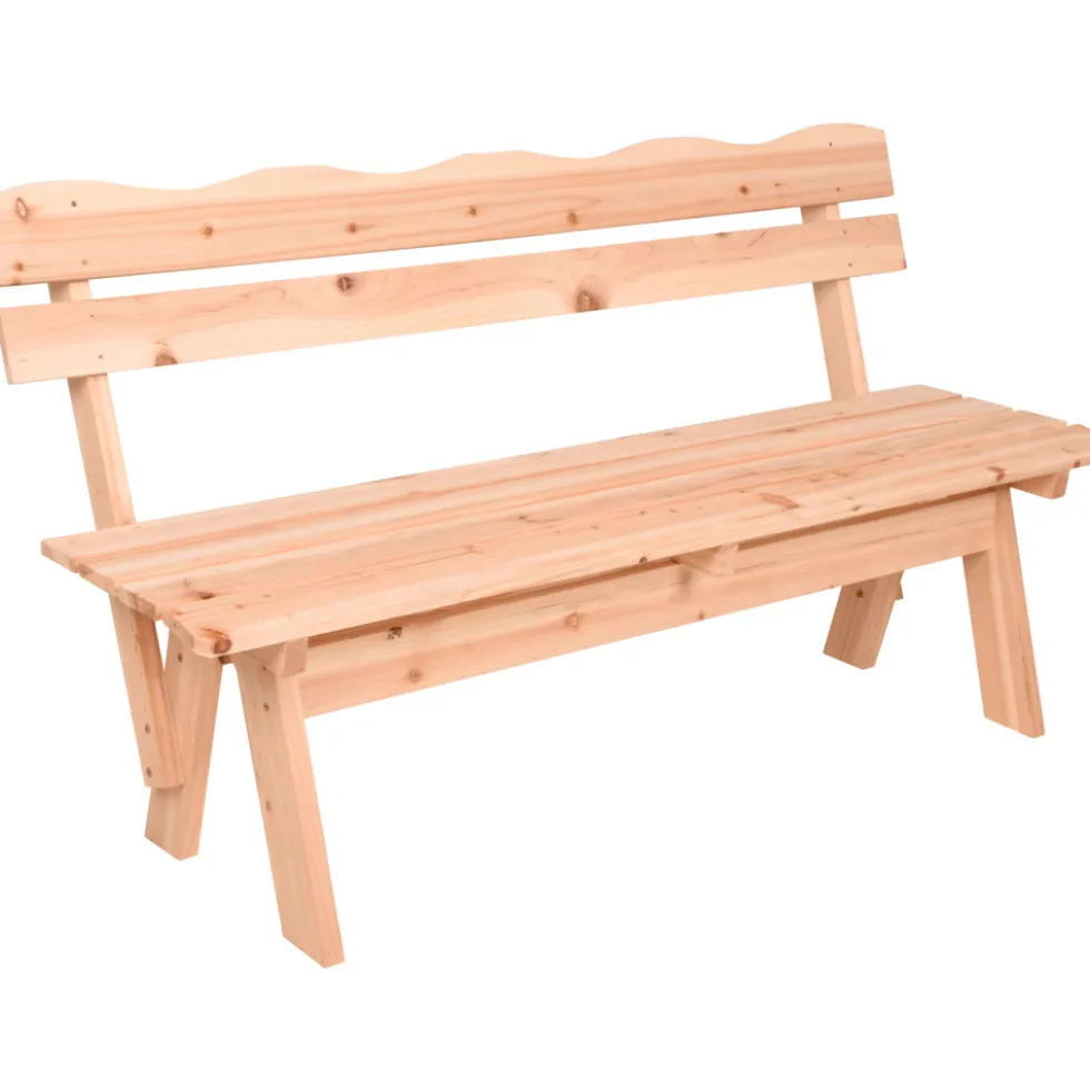 Gartenbank ''Silke'' 2-Sitzer Holz