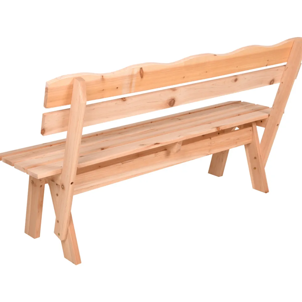 Gartenbank ''Silke'' 2-Sitzer Holz