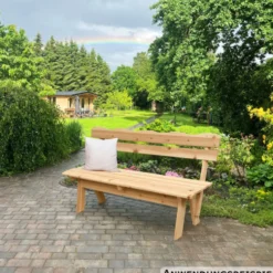 Gartenbank ''Silke'' 2-Sitzer Holz