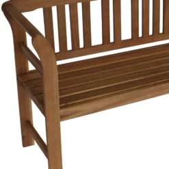 Gartenbank 3-Sitzer, 157 x 45 x 83 cm, Holz Akazie