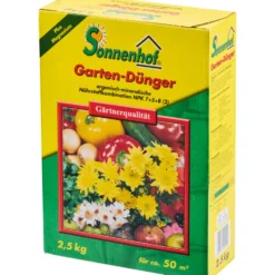 Gartendünger 7-5-8-2, 2,5 kg