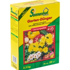 Gartendünger 7-5-8-2, 2,5 kg