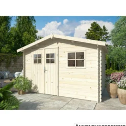 Gartenhaus "Latina" 5,6 m² Fichtenholz