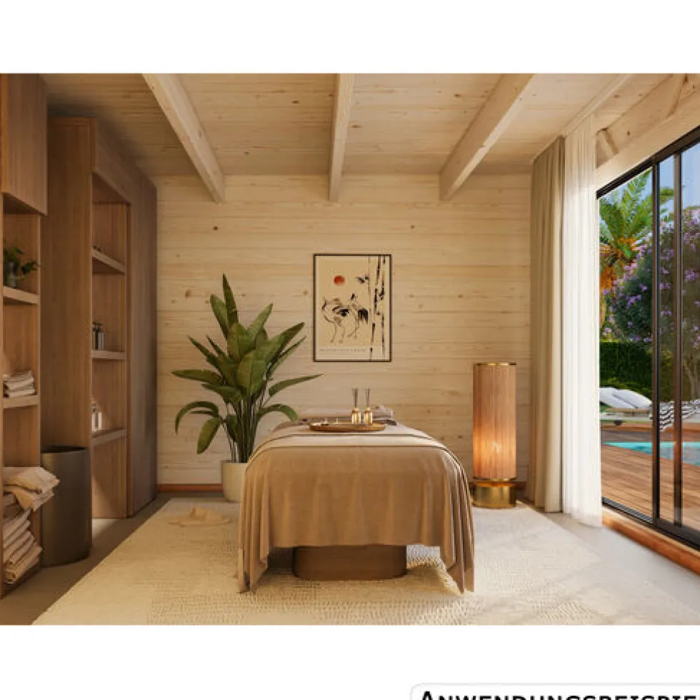 Gartenhaus "Lydia" 14,4 m² Fichtenholz