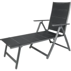 Gartenliege „Comfort“ klappbar mit Aluminiumgestell