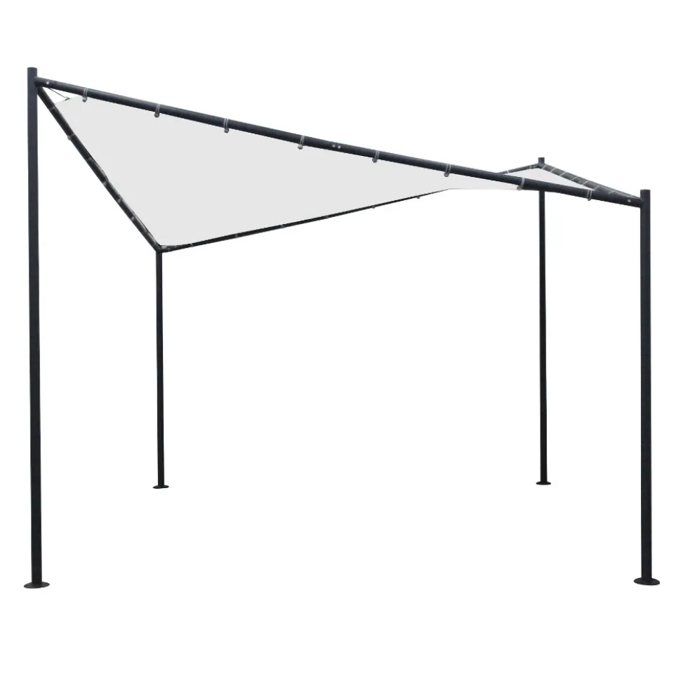 Garten-Pavillon Orlando, 350 x 350 cm,Walmdach