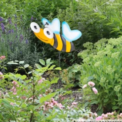 Gartenstecker 60 cm mit Tiermotiv - sortiert