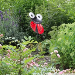 Gartenstecker 60 cm mit Tiermotiv - sortiert