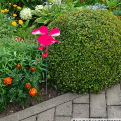 Gartenstecker mit Vogelmotiv und Erdspieß - sortiert