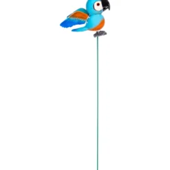 Gartenstecker mit Vogelmotiv und Erdspieß - sortiert