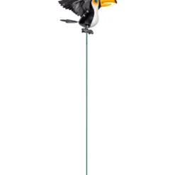 Gartenstecker mit Vogelmotiv und Erdspieß - sortiert