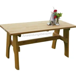 Gartentisch Freital 150x72 cm aus Kiefer massiv