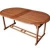 Gartentisch Lago, ausziehbar, 180/260 x 100 x 75 cm, Eukalyptus-Holz geölt