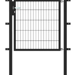 Gartentor Flexo aus Metall anthrazit, Höhe 100 cm