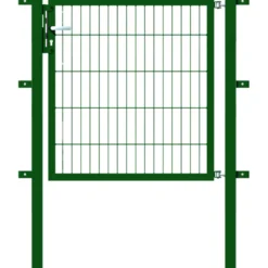 Gartentor Flexo aus Metall grün, Höhe 100 cm