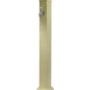 Gartenzapfsäule in Sandbeige