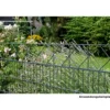 Gartenzaun-Dekorelement Bergen, 2000 x 200 mm, RAL 7016 anthrazit