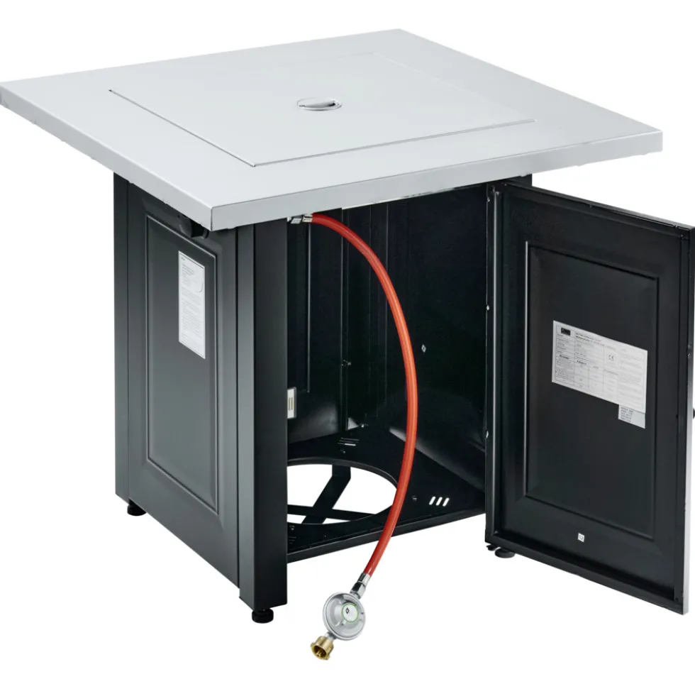 Gasfeuerstelle Merida 12,5 kW 71 x 71 x 61 cm