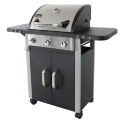 Gasgrillwagen "Detroit" mit 3 Brennern 113 x 51 x 109 cm B-Ware
