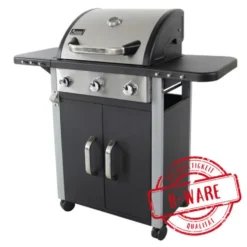 Gasgrillwagen "Detroit" mit 3 Brennern 113 x 51 x 109 cm B-Ware