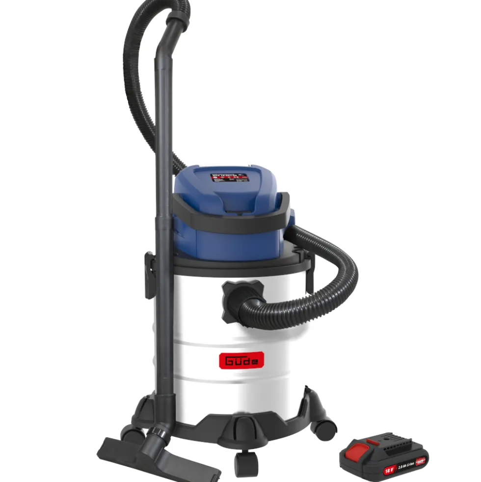 Güde® Akku-Nass-Trockensauger NTS 18-201-05 3in1, Ausblasfunktion