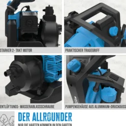 Güde® Benzin Motorpumpe GMP 7.21 mit 1,45 kW Leistung