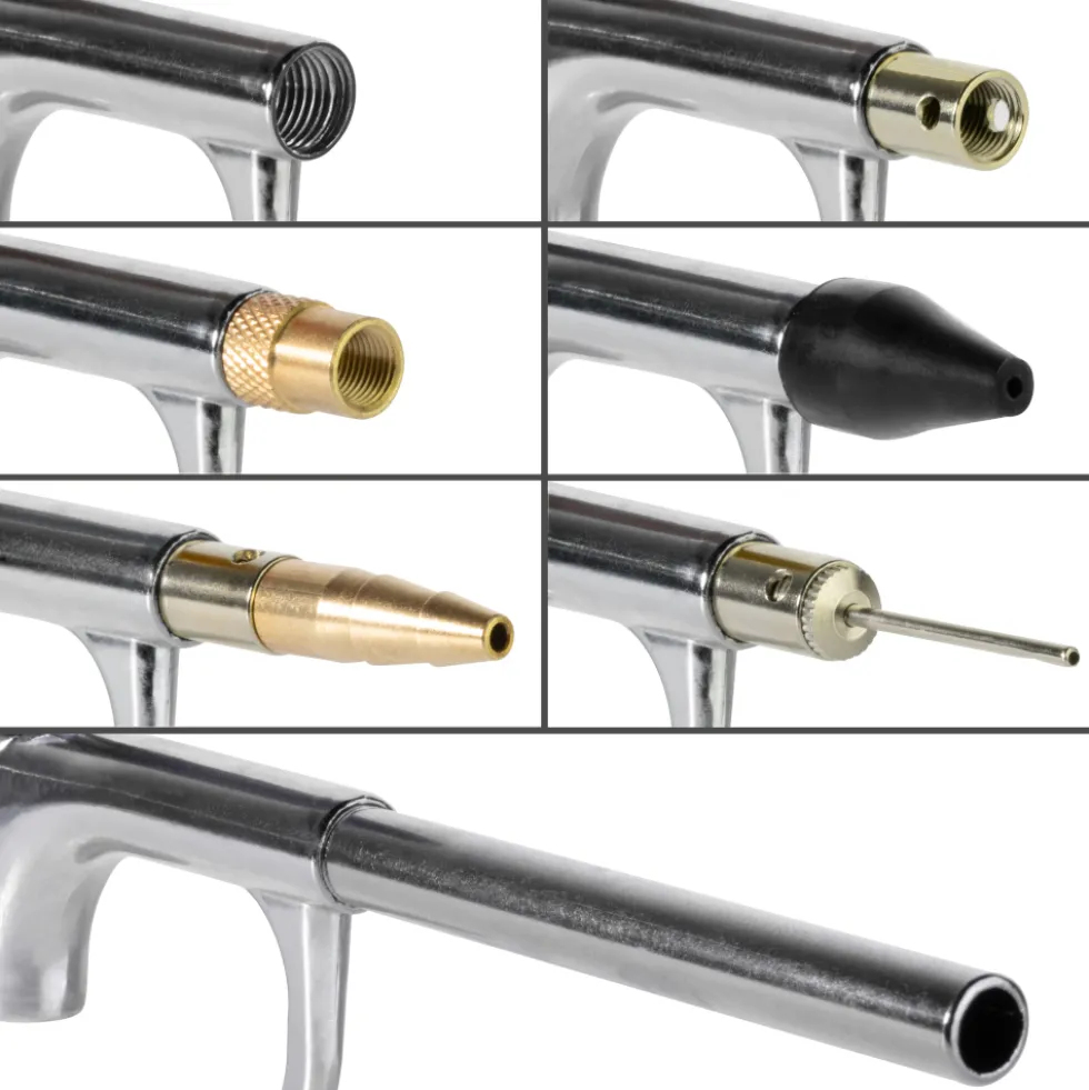 Güde® Druckluft-Ausblaspistolen-Set 7-teilig bis max. 8 bar