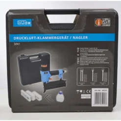 Güde® Drucklufttacker Klammergerät Nagler Kombi-Set
