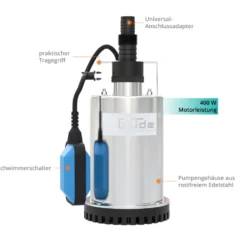 Güde® Flachsaugerpumpe GFS 4000