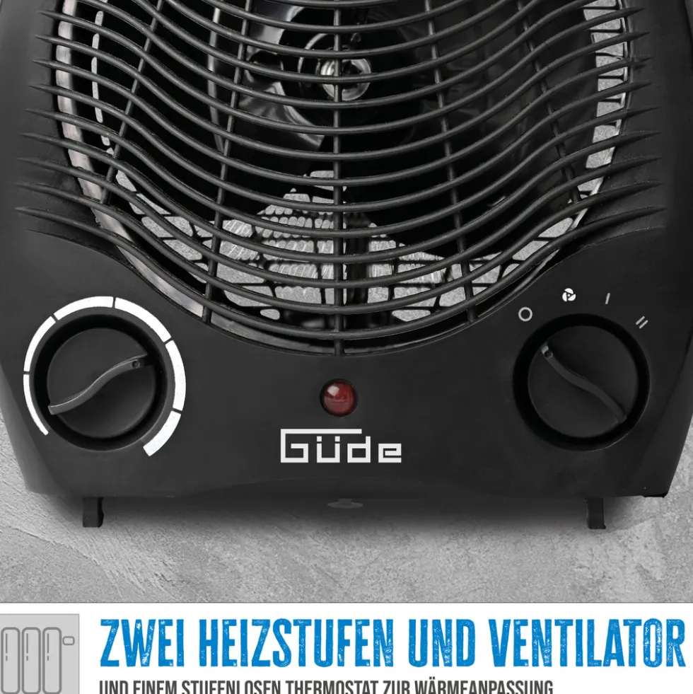 Güde Heizlüfter GH2000 elektrisch 2000 Watt