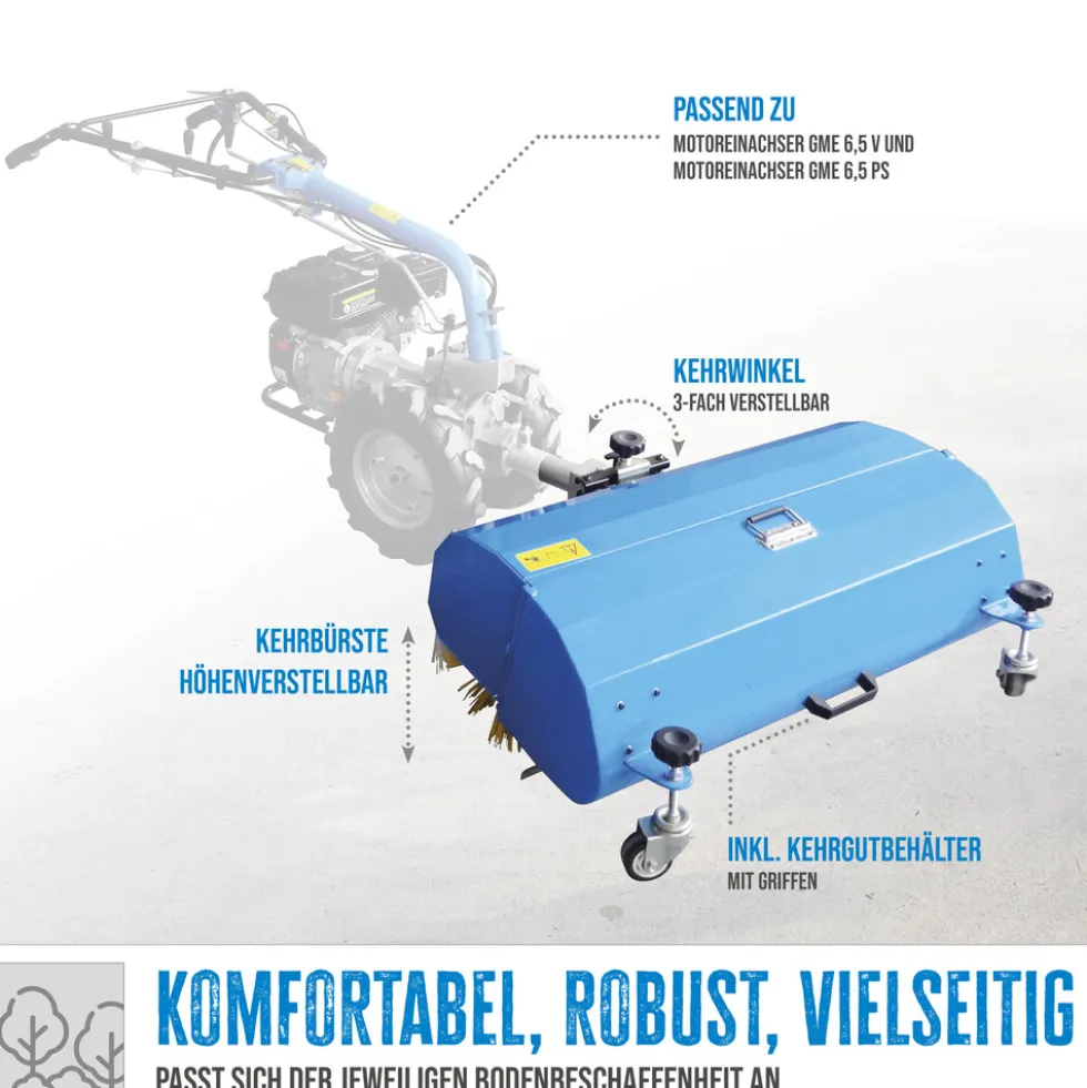 Güde® Kehrmaschine GKM 900 2in1