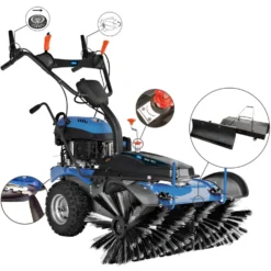 Güde® Kehrmaschine mit Schneeschieber GKM100.1 3,2 kW