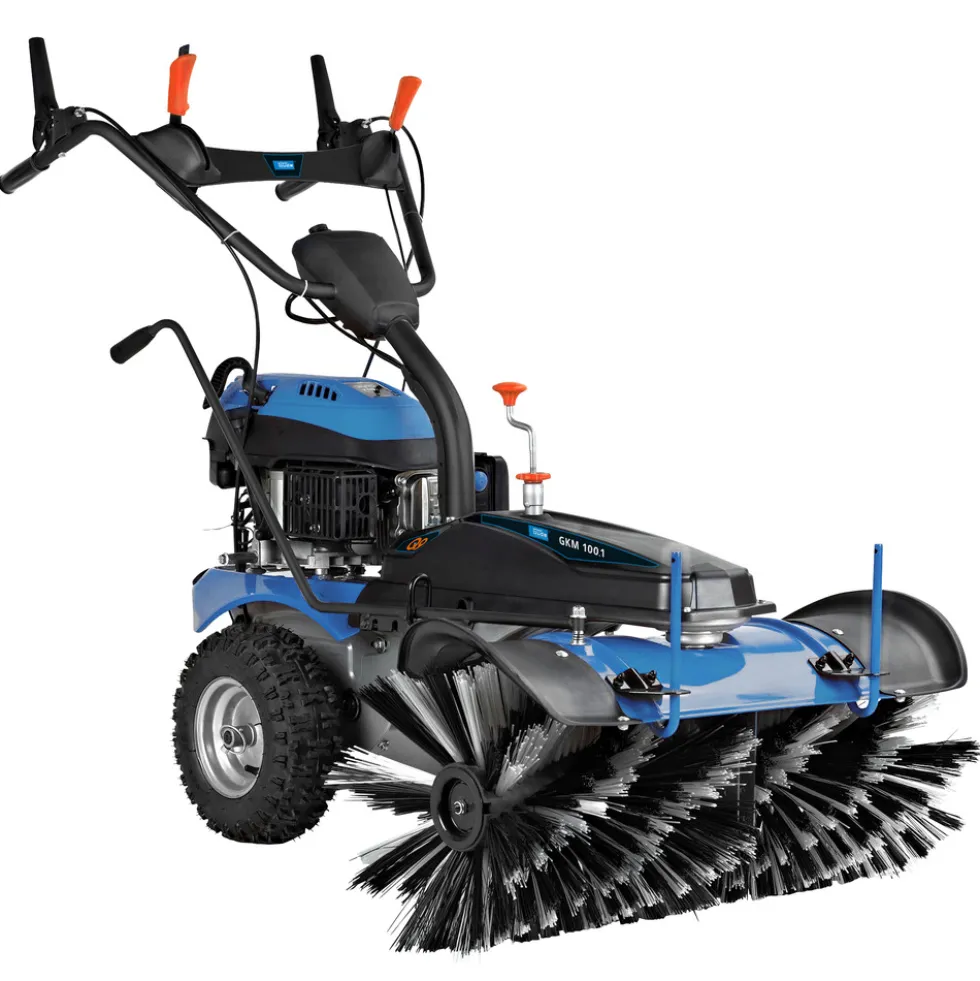Güde® Kehrmaschine mit Schneeschieber GKM100.1 3,2 kW