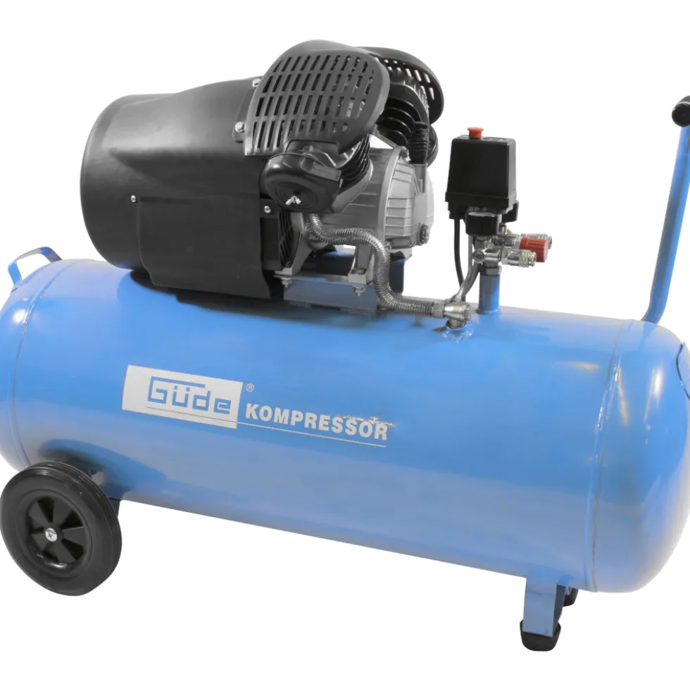 Güde® Kompressor Typ 412/8/100, ölgeschmiert, 100 Liter, 8 bar