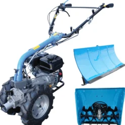 Güde® Motoreinachser GME 6,5 V mit Schneeschild und -fräse