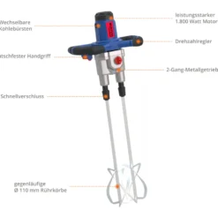 Güde® Rührwerk GRW 1811.1 TWIN