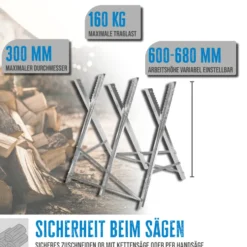 Güde® Sägebock GSB 600-680 3-teilig
