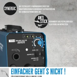 Güde® Universalschweißgerät Uni-Mig 125 SYN