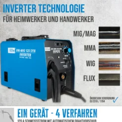Güde® Universalschweißgerät Uni-Mig 125 SYN