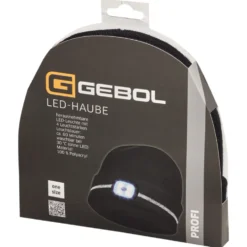 Gebol Mütze mit LED-Licht und Reflektorstreifen