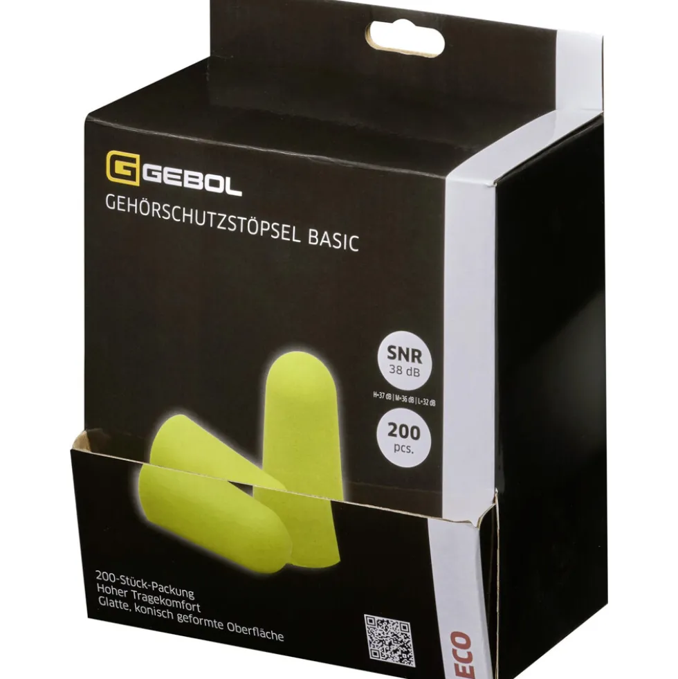 Gehörschutzstöpsel "Basic" 200 Stück