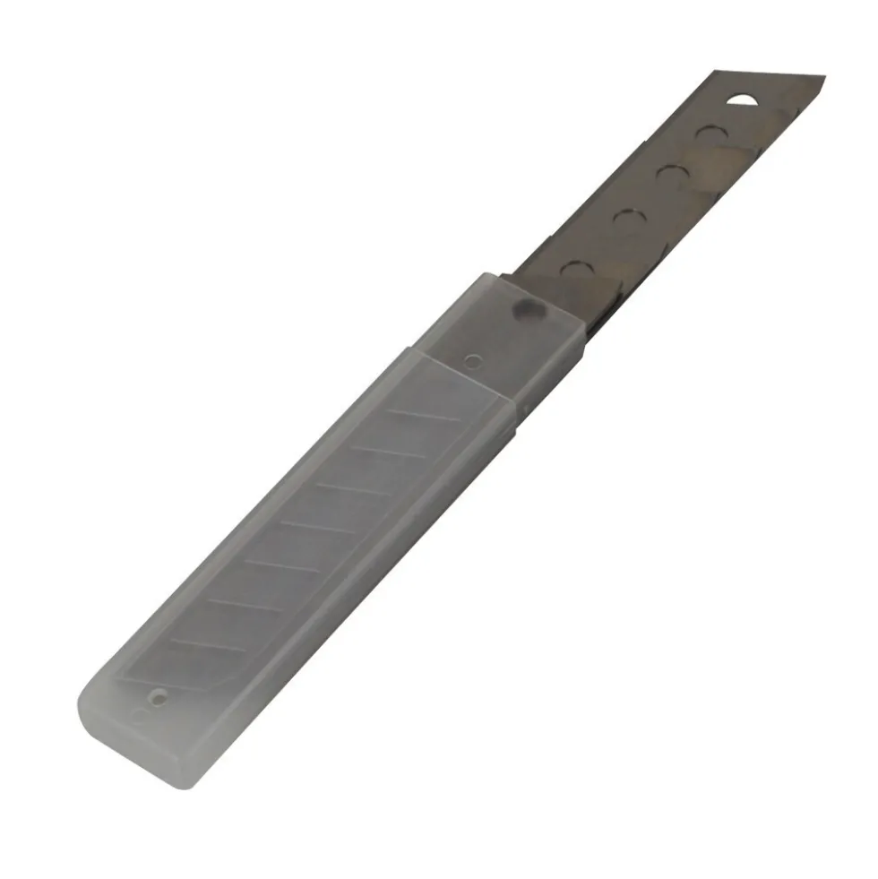 GERMANIA® Abbrechklingen Cutter 18mm 10Stk. Ersatzklingen Teppichmesser