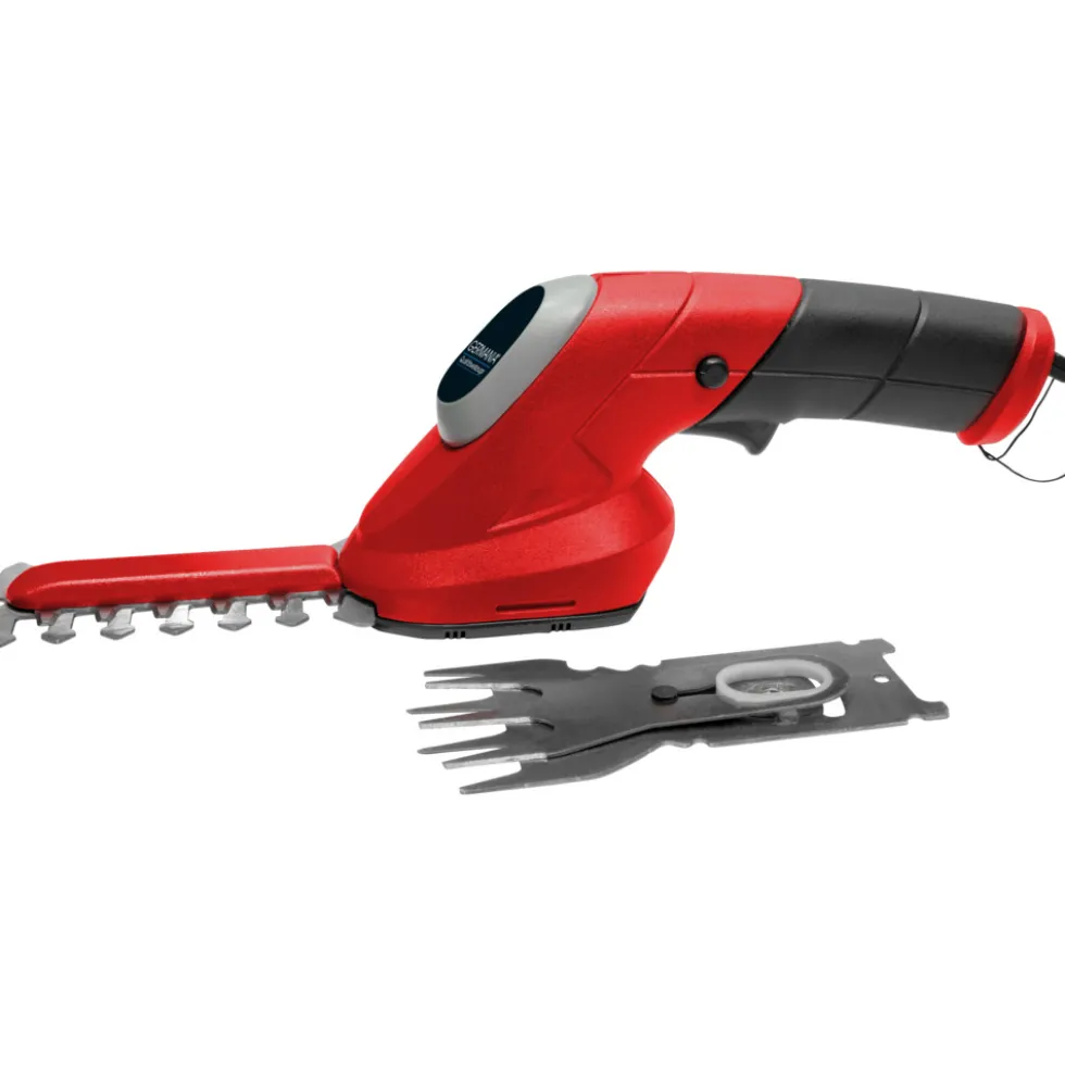 GERMANIA® Akku Gras- und Strauchscheren-Set GPS 3,6 V mit Ladekabel