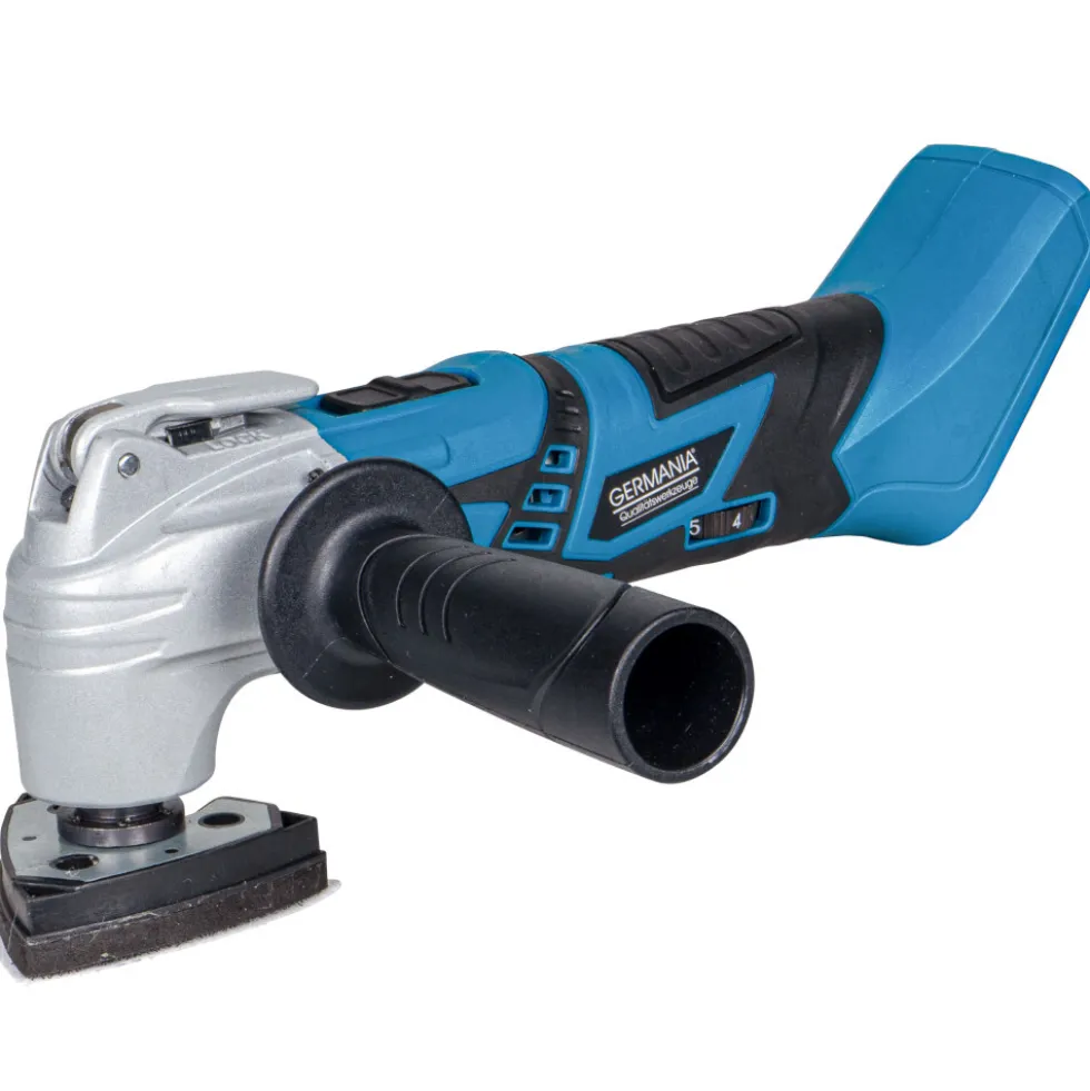 GERMANIA® Akku-Multitool 20 V mit Aufsätzen und Schnellwechselsystem