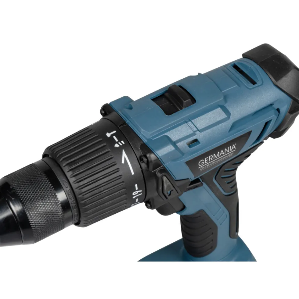 GERMANIA® Akku-Schlagbohrmaschine 20 V Li-Ion