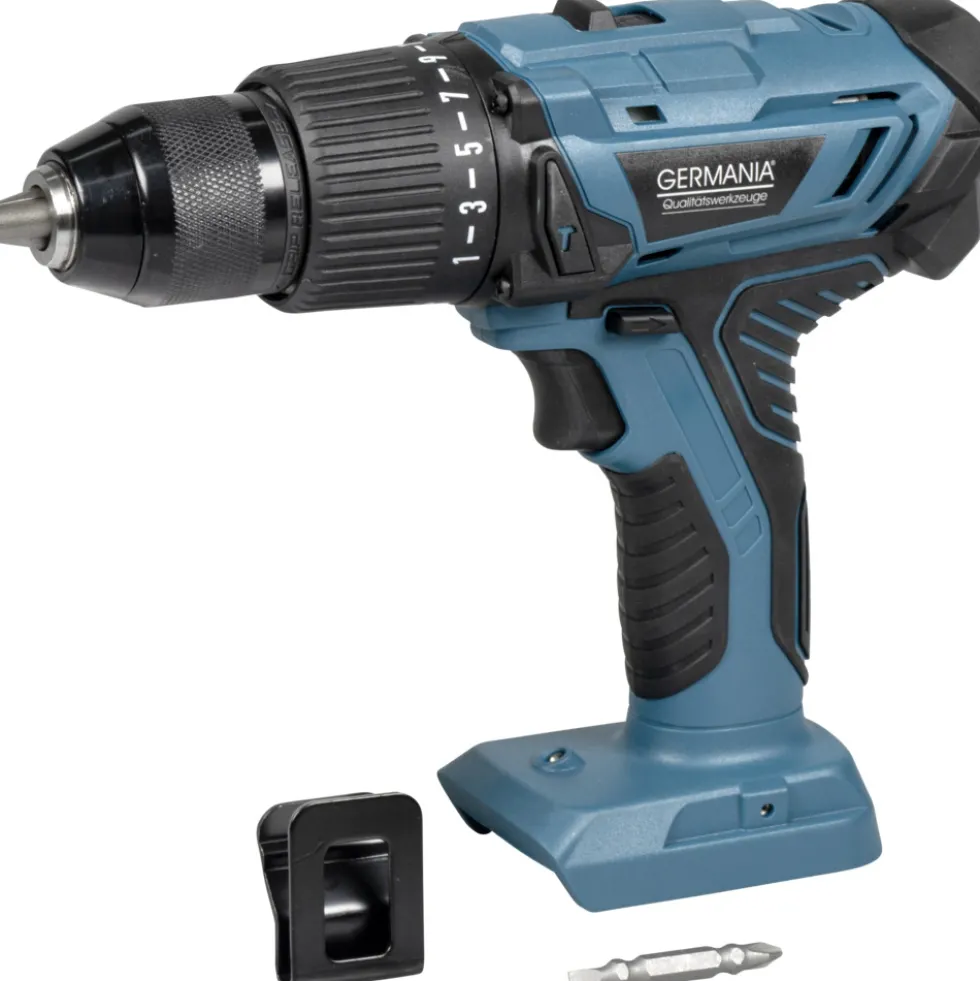 GERMANIA® Akku-Schlagbohrmaschine 20 V Li-Ion